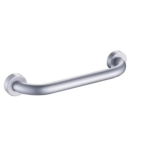 TENVORA Haltegriff Dusche,Haltegriffe Aluminium Badezimmer Armlehne Griff Badewanne Handlauf Haltegriff Sicherheit Handtuchhalter(Silver,30cm) von TENVORA