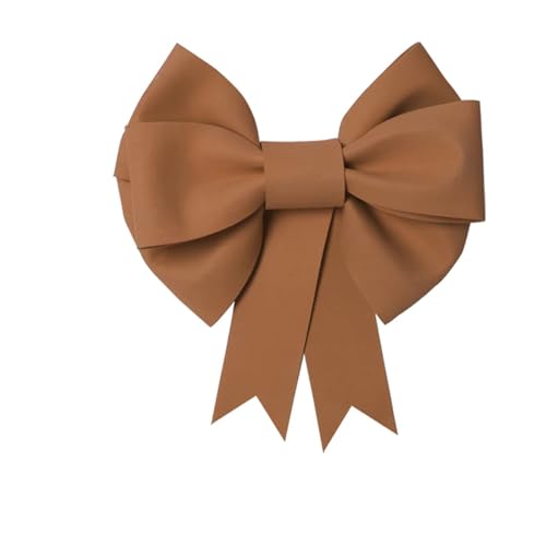 TENVORA Riesenschleife,Geschenkschleife Groß Dekoration Big Bow Eva Hochzeitsbogen Geburtstagsfeier Fest Anlass Riesen Bowknot(Brown 2,20-35cm) von TENVORA