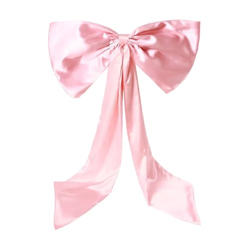 TENVORA Riesenschleife,Geschenkschleife Groß Schleifen-Dekor, Große Schleife for Zimmer, Riesige Wandschleife Mädchen Und Frauen, Heimdekoration(Light Pink) von TENVORA