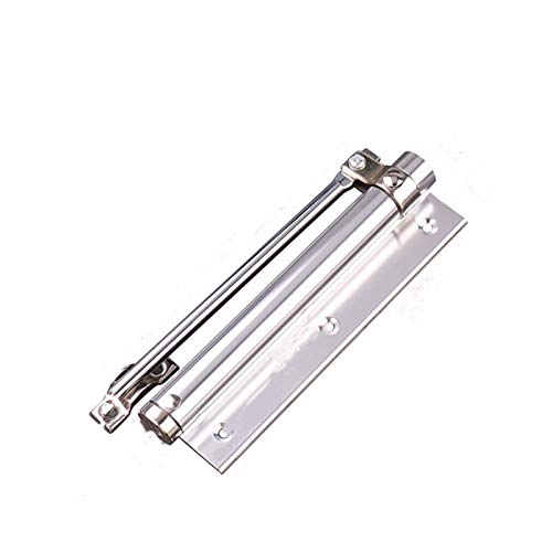 TüRschließEr,Türschließer für Innentüren Einstellbare Automatische Türschließkopf Türschließer Builtin starke Feder Geeignet for Tür(L) von TENVORA