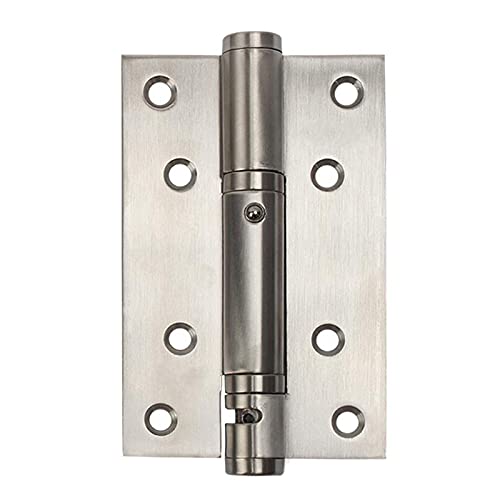 TüRschließEr,Türschließer für Innentüren Hochleistungs-automatische Selbstschließende Federscharniere aus Edelstahl-Türscharnier für Korridore-Kessel Apartments Eingänge und Treppen(Silver) von TENVORA