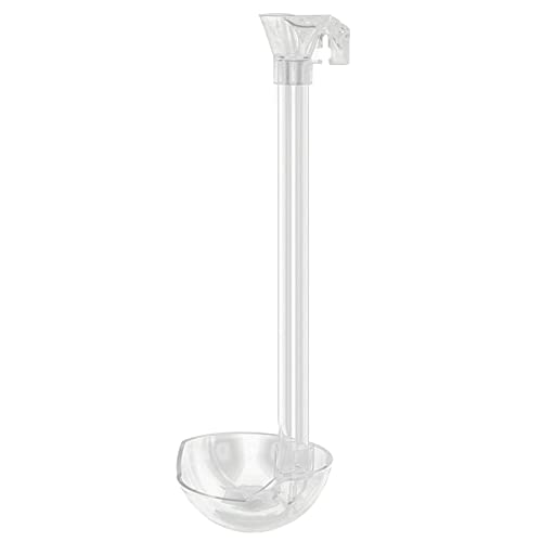 1 Set Aquarium-Glas-Futternapf für Garnelen, Glaswerkzeuge, transparentes Topf-Set von TENYELE