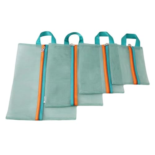 4 Stück robuste Netz-Reise-Organizer-Taschen Zubehör für Gepäck und Zuhause, tragbare und atmungsaktive Designs von TENYELE