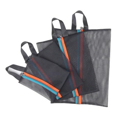 4 Stück robuste Netz-Reise-Organizer-Taschen Zubehör für Gepäck und Zuhause, tragbare und atmungsaktive Designs von TENYELE