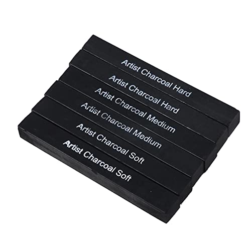 6-teiliges quadratisches komprimiertes Kohlestifte-Set zum Zeichnen, Geburtstag, Strumpffüller, Geschenk 6-teiliges quadratisches komprimiertes Kohlestifte-Set zum Zeichnen, Geburtstag, Strumpffüller, Geschenk von TENYELE