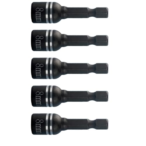 8 mm Sechskantschaft Power Nut Driver Set Impacts Socket Adapter Bit Extension Nut Driver Set für Bohrer von TENYELE