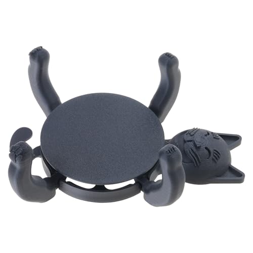 Anspruchsvoller Druck, Katzen-Untersetzer, lustige Getränkehalter für Getränke, kreative Dekorationen für Tierliebhaber, Couchtisch-Zubehör, niedliche Katzen-Dekorationen von TENYELE