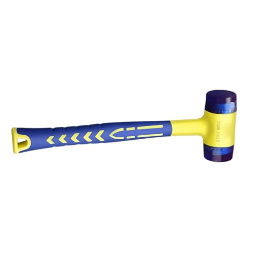 Antivibrationshammer, Bodenfliesen-Installationswerkzeug, verschleißfest, professionell, benutzerfreundlich, Passform für Uhren-Reparatur-Hardware, tragbarer Gummihammer von TENYELE