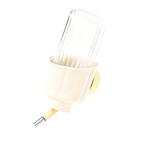 Automatische hängende Wasserflasche für Kaninchen, Nagetiere, einfache Installation, Bewässerung, kleine Haustier-Futterstation für Käfige von TENYELE