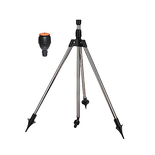 Automatischer rotierender Sprinkler mit Edelstahl-Stativ, Teleskopsprüher, Graden-Bewässerung für die Bewässerung von Edelstahl-Sprinklern Automatischer rotierender Sprinkler mit Edelstahl-Stativ, Teleskopsprüher, Graden-Bewässerung für die Bewässerung von Edelstahl-Sprinklern von TENYELE