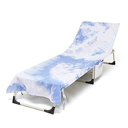 Chaiselongue-Stuhlbezug mit Seitentaschen, faltbar, Strand-Badetuch für Pool, Sonnenliege, Hotel, Garten, kein Verrutschen, sandfreie Stranddecke mit Taschen Chaiselongue-Stuhlbezug mit Seitentaschen, faltbar, Strand-Badetuch für Pool, Sonnenliege, Hotel, Garten, kein Verrutschen, sandfreie Stranddecke mit Taschen von TENYELE