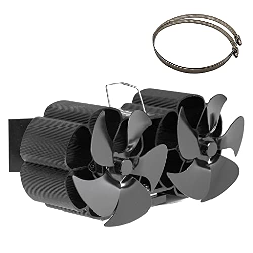Doppelender Kamin Kamin Lüfter Chimney Duct Lüfter 10-Blade Für Ideales Geschenk Für Umweltfreundliche Und Effiziente Holzofen Zu Hause Doppelender Kamin Kamin Lüfter Chimney Duct Lüfter 10-Blade Für Ideales Geschenk Für Umweltfreundliche Und Effiziente Holzofen Zu Hause von TENYELE