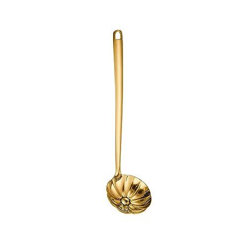 Edelstahl-Löffelsieb mit langem Griff, Suppenkelle, Ramen-Nudeln, Geschirr zum Kochen, Löffel zum Kochen Edelstahl-Löffelsieb mit langem Griff, Suppenkelle, Ramen-Nudeln, Geschirr zum Kochen, Löffel zum Kochen von TENYELE