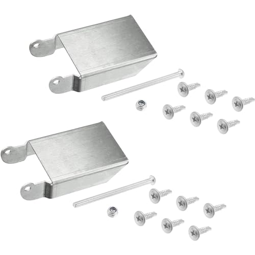Front-Aufbewahrungsdeckel-Scharnierhalterung für 450 570 Reparatursatz mit Bolzenschraube Ersatzzubehör Frontaufbewahrungsdeckel Ersatzset von TENYELE