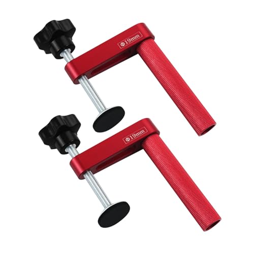 Halteklemmen für Hunde, Schnellspanner, 19 mm/20 mm Löcher, Aluminium-Werkbank, Zubehör für professionelle Holzbearbeitung, Werkbank, Hundeklemme Halteklemmen für Hunde, Schnellspanner, 19 mm/20 mm Löcher, Aluminium-Werkbank, Zubehör für professionelle Holzbearbeitung, Werkbank, Hundeklemme von TENYELE