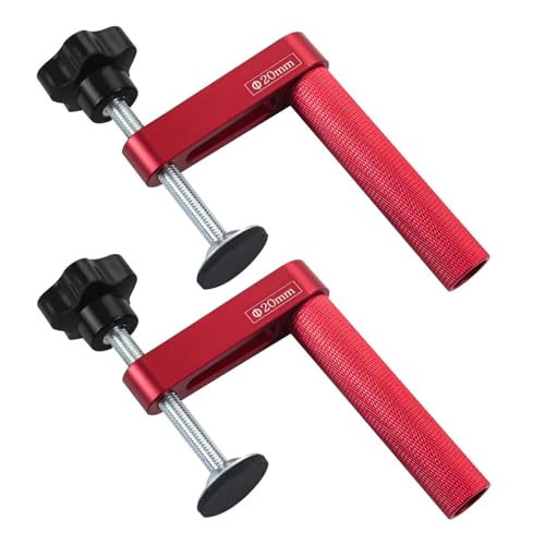 Halteklemmen für Hunde, Schnellspanner, 19 mm/20 mm Löcher, Aluminium-Werkbank, Zubehör für professionelle Holzbearbeitung, Werkbank, Hundeklemme Halteklemmen für Hunde, Schnellspanner, 19 mm/20 mm Löcher, Aluminium-Werkbank, Zubehör für professionelle Holzbearbeitung, Werkbank, Hundeklemme von TENYELE
