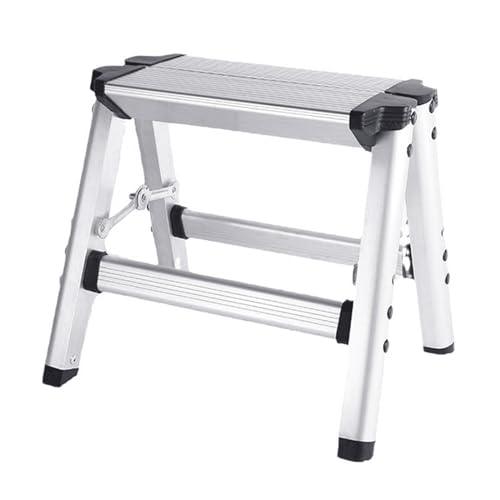 Haushaltsfischgronleiter Klappstiefhocker Multifunktional Innenräume Treppenhocker Aluminium Für Die Arbeit Multi Funktional von TENYELE