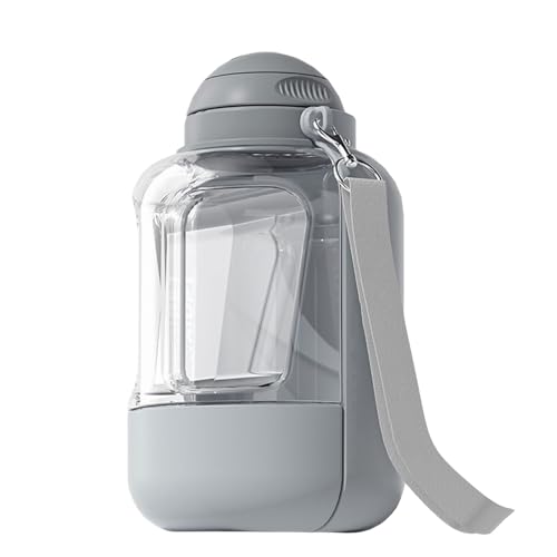 Haustier-Trinkflasche, Wasser-Leckerli-Behälter für Spaziergänge, tragbarer Spender für Outdoor-Aktivitäten, Haustierflasche von TENYELE