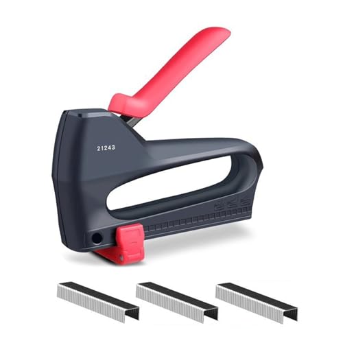 Heftgerät, robust, für Möbelprojekte, Holzbearbeitungswerkzeuge, Bastelklammern von TENYELE