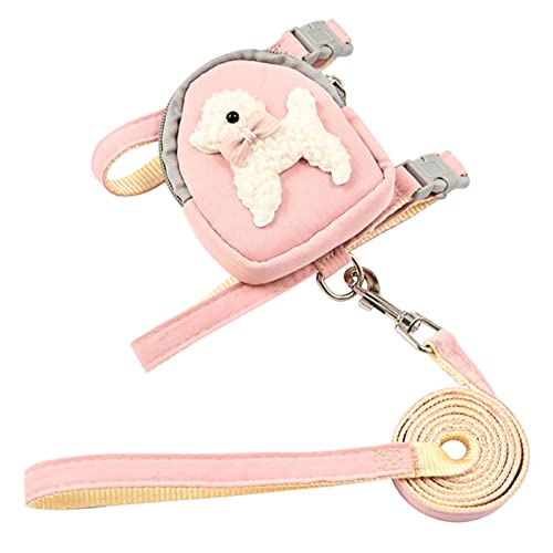 Hunderucksack mit Leine und Leine, kein Ziehen, Welpengeschirr, Rucksack für große Hunde, kein Ziehen Hunderucksack mit Leine und Leine, kein Ziehen, Welpengeschirr, Rucksack für große Hunde, kein Ziehen von TENYELE