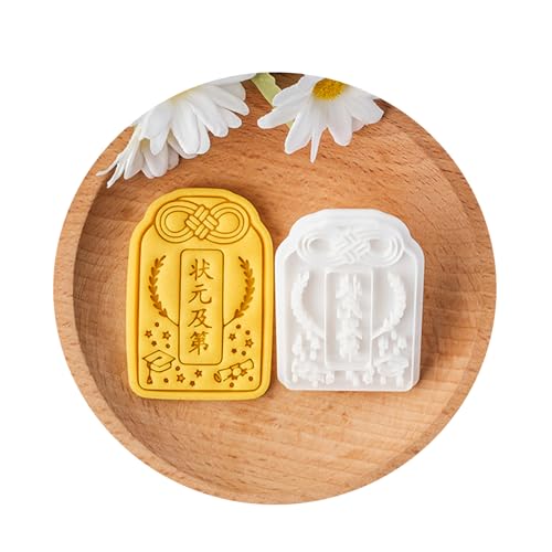 Keks-Prägestempel mit schönem Muster, zum Schulabschluss, Keksbacken, geprägte Backformen für Enthusiasten, unverwechselbarer Keksstempel von TENYELE