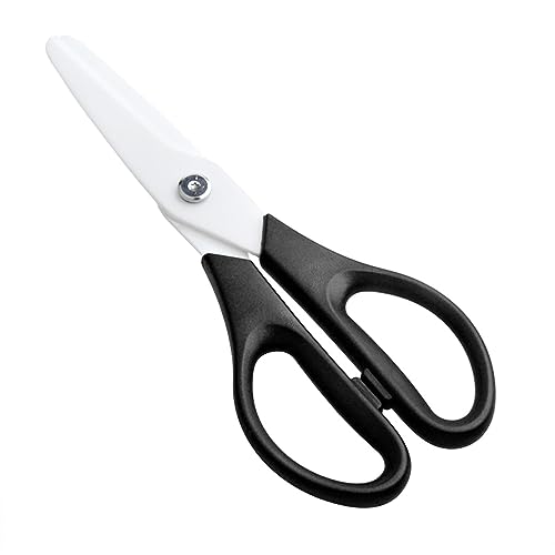 Keramikschere zum Schneiden von gekochten Lebensmitteln, verbessert die Effizienz in der Küche, Kochen, Fleischverarbeitung und Keramik-Küchenschere von TENYELE