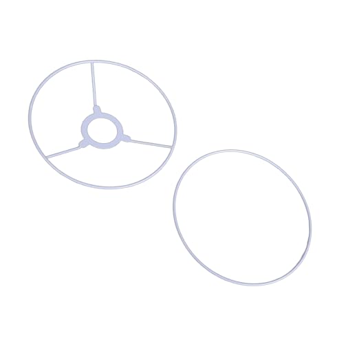 Lampenschattenringe Deckenleuchtenhalter Runde Metallstütze Anpassungsrahmenzubehör Drum Shade Stark von TENYELE