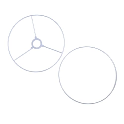 Lampenschattenringe Deckenleuchtenhalter Runde Metallstütze Anpassungsrahmenzubehör Drum Shade Stark von TENYELE