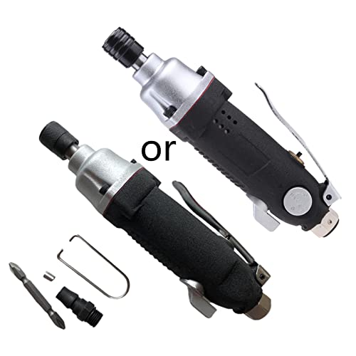 Luftschraubendreher 1/4 "Gerade Hand 5H Professional Air Industrial 12000 U/min Reversibler Schraubtreiber Pneumatisches Werkzeug von TENYELE