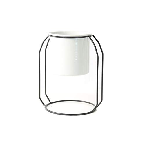 Metall Topfpflanze Ständer Mit Eisenblumentopf Rackhalter Garten Home Dekoration Hängende Blumentöpfe Freien von TENYELE