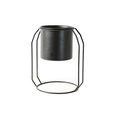 Metall Topfpflanze Ständer Mit Eisenblumentopf Rackhalter Garten Home Dekoration Hängende Blumentöpfe Freien von TENYELE