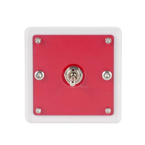 Moderner Acryl-Kippschalter, Einzel- oder Doppel-Kippschalter, mehrfarbiges Design, leicht zu reinigen, zur Personalisierung des Zuhauses, Acryl-Wandplatte Moderner Acryl-Kippschalter, Einzel- oder Doppel-Kippschalter, mehrfarbiges Design, leicht zu reinigen, zur Personalisierung des Zuhauses, Acryl-Wandplatte von TENYELE