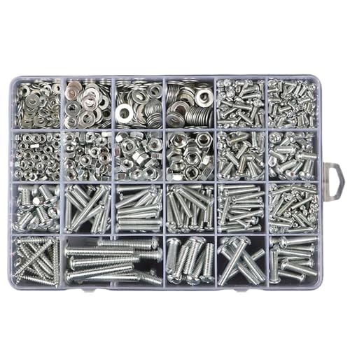 Multifunktionsschraube Set Resistant Schrauben Mehrerer Größe Überqueren Rundem Hexagon Schraube Für & Industrielle Anwendung Werkzeug Teilschrauben Multifunktionsschraube Set Resistant Schrauben Mehrerer Größe Überqueren Rundem Hexagon Schraube Für & Industrielle Anwendung Werkzeug Teilschrauben von TENYELE