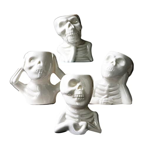 Neuheit Skull Formpflanzen Töpfe Sukkulente Bonsai Für Kreative Töpfe Garten Yard Patio Balkon Topf Fenster Dec Container Tabletop Dekorative Schädelform Neuheit Skull Formpflanzen Töpfe Sukkulente Bonsai Für Kreative Töpfe Garten Yard Patio Balkon Topf Fenster Dec Container Tabletop Dekorative Schädelform von TENYELE