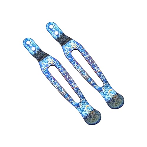 Präzise gearbeitete Taschenclip-Rückenklemme, geeignet für Hinderer XM24 Halbschienenhobel, verbessert den Halt und das Tragen von halben Schienen von TENYELE