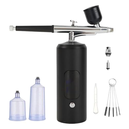 Professioneller Mehrzweck-Pneumatiksprüher, 7,4 V, Kupferlegierung, geeignet für Hautpflege, kreatives Airbrushen, Hochdruck-Airbrushing für künstlerische Sprühgeräte von TENYELE
