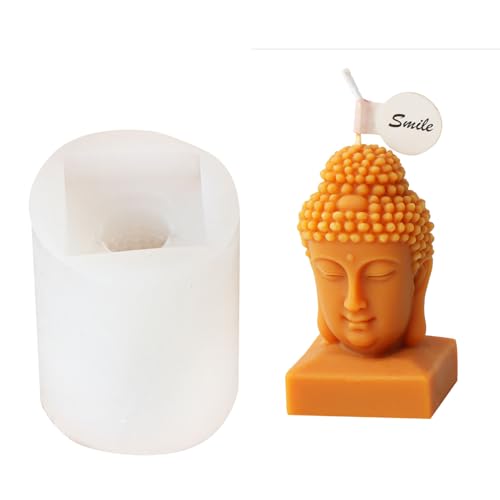 Religiöse Kerzen Silikonform Buddhas Kerzenform Zum Herstellen Von Seifenputz Schreibtisch Ornament Home Dekoration Buddhas Formen von TENYELE