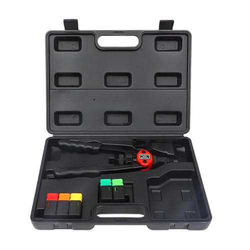 Robuste Nietmutter mit ergonomischem Griff und Tragetasche für einfache Organisation, schnelle und sichere Befestigung, verschiedene Größen Robuste Nietmutter mit ergonomischem Griff und Tragetasche für einfache Organisation, schnelle und sichere Befestigung, verschiedene Größen von TENYELE