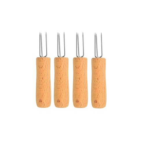 Set mit 4 Profi-Handspießen zum Kochen, Rühren und Wenden in Küche und Camping, Mehrzweck-Utensil Set mit 4 Profi-Handspießen zum Kochen, Rühren und Wenden in Küche und Camping, Mehrzweck-Utensil von TENYELE