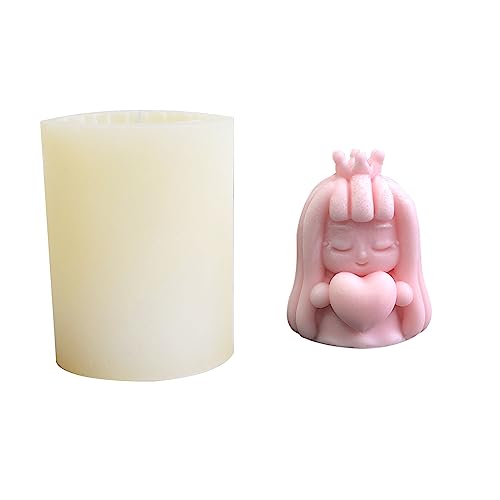 Silikonform mit Aufschrift "Girl with Love", niedliche Figur, Aromatherapie, Pflaster, duftend, Heimdekoration, Aromatherapie, Seifenherstellung, Harzform Silikonform mit Aufschrift "Girl with Love", niedliche Figur, Aromatherapie, Pflaster, duftend, Heimdekoration, Aromatherapie, Seifenherstellung, Harzform von TENYELE