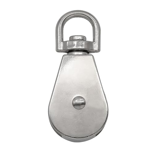 Starke Drahtseilrolle, drehbar, für 100–140 kg schwere Tragfähigkeit, glatt, geeignet für mehrere Anwendungen, Drahtseil Starke Drahtseilrolle, drehbar, für 100–140 kg schwere Tragfähigkeit, glatt, geeignet für mehrere Anwendungen, Drahtseil von TENYELE