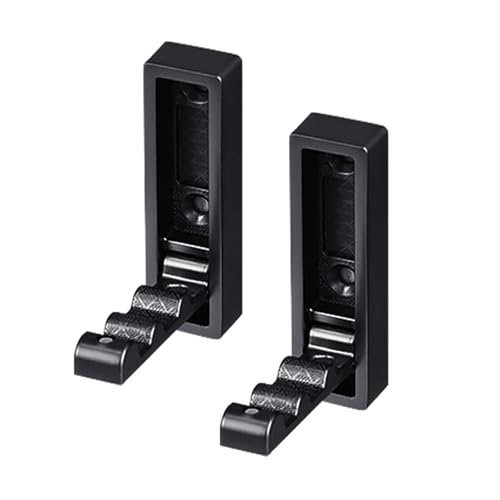 TENYELE 2 Stück Mehrzweck-Wandhaken, zusammenklappbar, stabile Kirsite-Design-Kleiderbügel zum Aufhängen von Mantel, Handtüchern, Hüten und Rucksäcken, Haken aus Zinklegierung TENYELE 2 Stück Mehrzweck-Wandhaken, zusammenklappbar, stabile Kirsite-Design-Kleiderbügel zum Aufhängen von Mantel, Handtüchern, Hüten und Rucksäcken, Haken aus Zinklegierung von TENYELE