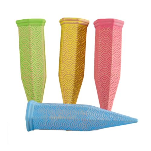 TENYELE 4pcs Pflanzenwässerungsgeräte Selbstspikes Pflanzen Wasserer Selbst Terrakotta Spikes Automatisch Wassergarten Wasserversorgung von TENYELE