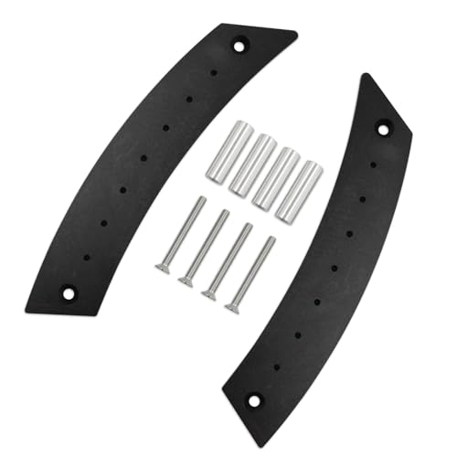TENYELE Autotürgriff-Paneele, einfache Installation, schwarze Designs, Innentürgriffe, einfache Installation für Auto 98–10, Innenaufwertung von TENYELE
