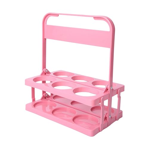 TENYELE Bierflaschenhalter, praktisches faltbares Gestell, wiederverwendbarer Träger für Alltag und Feiern, faltbares Bierregal von TENYELE