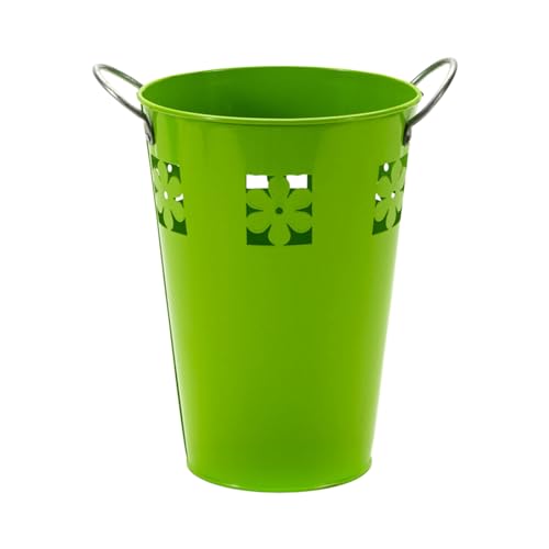 TENYELE Blumentöpfe Schmiedeeisen Pflanzer Wandhänge Eimer Dekorative Gartenversorgungsdekoration Wohnkultur Pflanzer von TENYELE