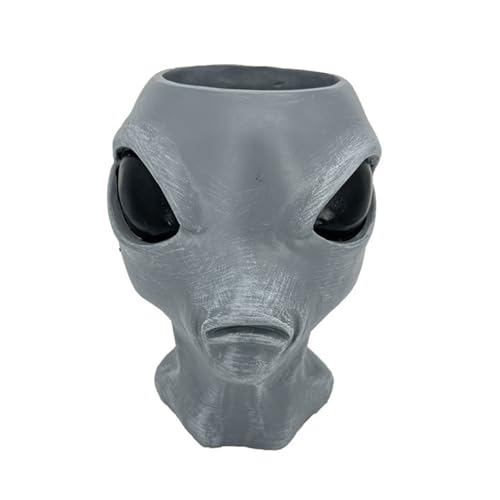 TENYELE Einzigartige Außerirdische Harzhandwerk Ornament Eckfange Außerirdische Skulptur Für Garten Blumentöpfe Innen Freien Dekore Alien Topf Lustige Skulptur Event TENYELE Einzigartige Außerirdische Harzhandwerk Ornament Eckfange Außerirdische Skulptur Für Garten Blumentöpfe Innen Freien Dekore Alien Topf Lustige Skulptur Event von TENYELE