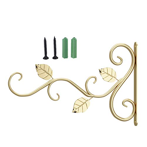 TENYELE Europäischer Wandbehang Blumentopf-Halterung, Haken, Eisen-Aufhänger, Dekoration, Pflanzenaufhänger für den Innenbereich mit Topf TENYELE Europäischer Wandbehang Blumentopf-Halterung, Haken, Eisen-Aufhänger, Dekoration, Pflanzenaufhänger für den Innenbereich mit Topf von TENYELE