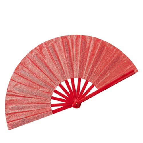 TENYELE Großer faltbarer Handventilator Clacks Handventilator für Konzerte, Partys, Festivals oder Heimdekorationen TENYELE Großer faltbarer Handventilator Clacks Handventilator für Konzerte, Partys, Festivals oder Heimdekorationen von TENYELE