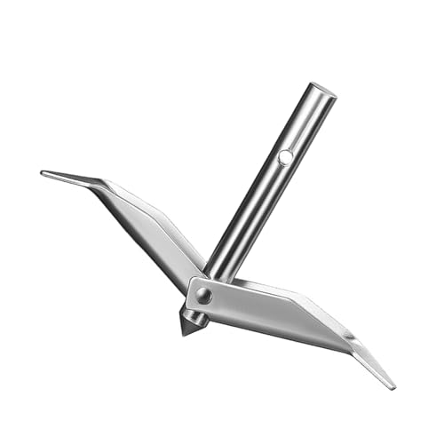 TENYELE Heavy Duty Garden Anchors Filmhalter Für Die Befestigung Von Gewächshausabdeckungen Rostbeständig Und Korrospensionsweisende Obstbaumschutzanker von TENYELE